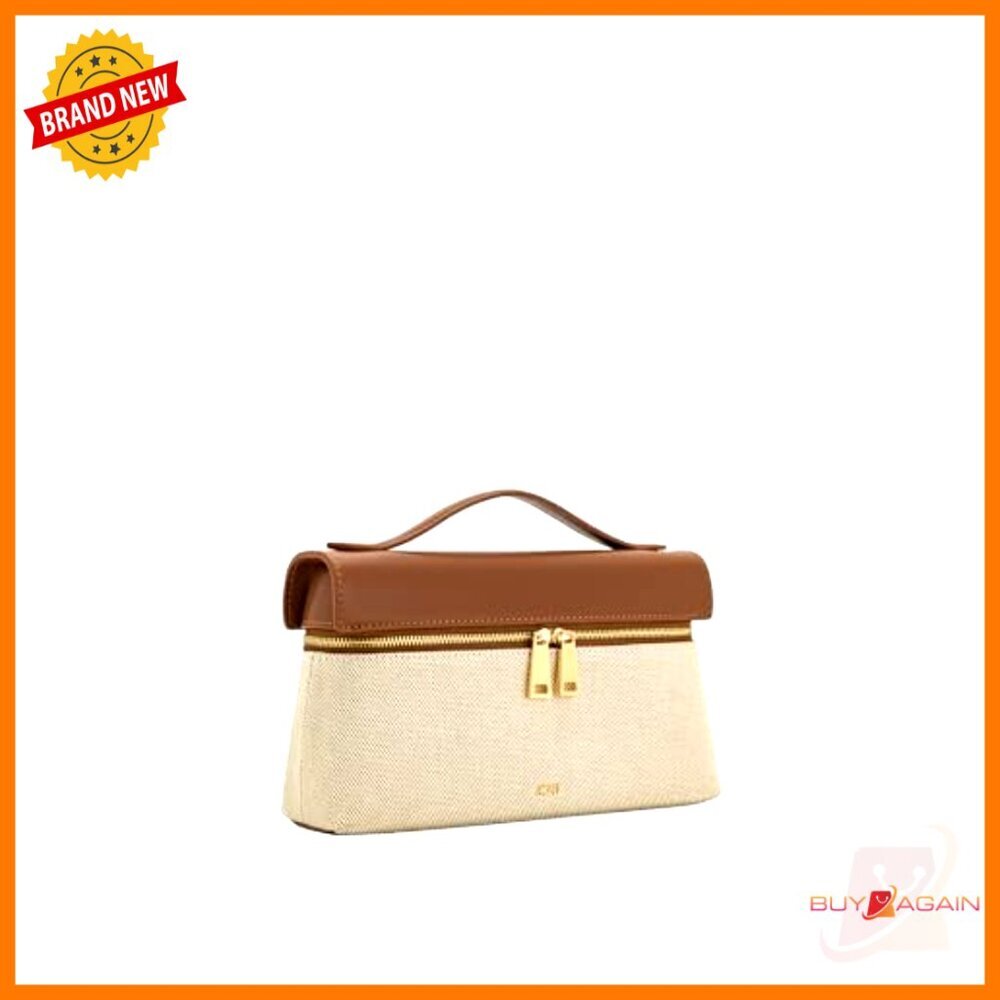 Canvas Top Handle Bag with Adjustable Strap, Fits Phone - Picture 5 of 7